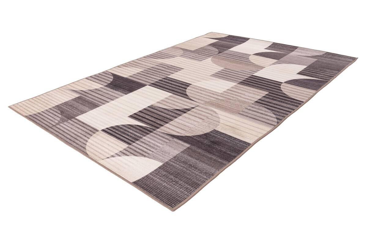 Kayoom Teppich Bluster 425 taupe B/L: ca. 120x170 cm