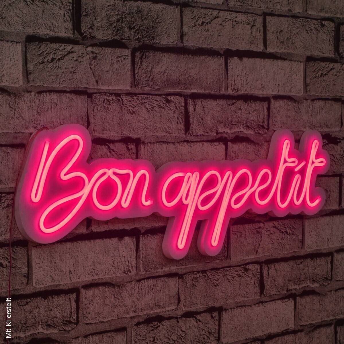 Opviq LED-Wandleuchte rosa PVC B/H/T/L: ca. 60x18x2x60 cm