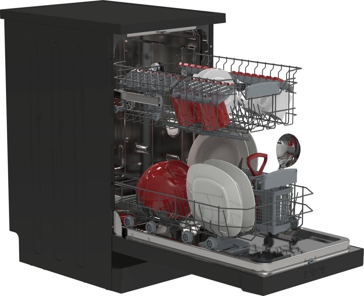 Sharp Geschirrspüler schwarz B/H/T: ca. 44,8x85x59,8 cm