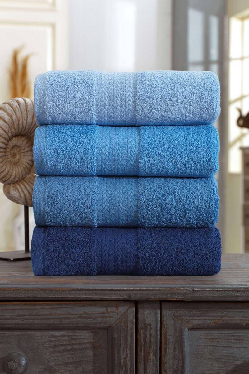 Mijolnir Frottier-Set blau Baumwolle B/L: ca. 50x85 cm
