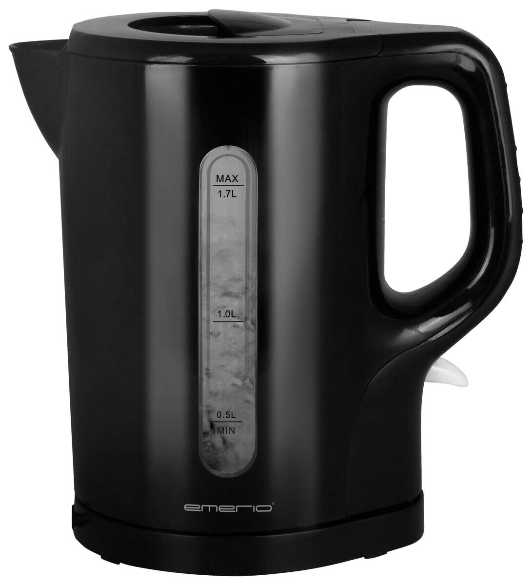 Emerio Wasserkocher WK-123314.7 schwarz Kunststoff B/H/L: ca. 14x22,7x21 cm ca. 1,7 l