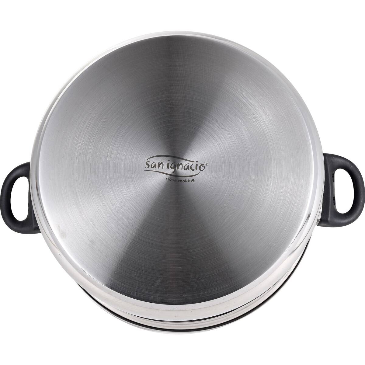 SAN IGNACIO Topfset TOLEDO silber Edelstahl 8 tlg.