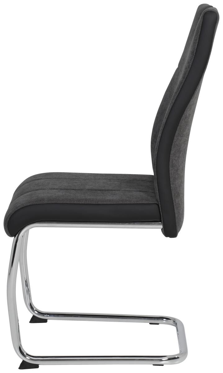 Schwingstuhl Alina S anthrazit Kunstleder B/H/T: ca. 43x98x59 cm