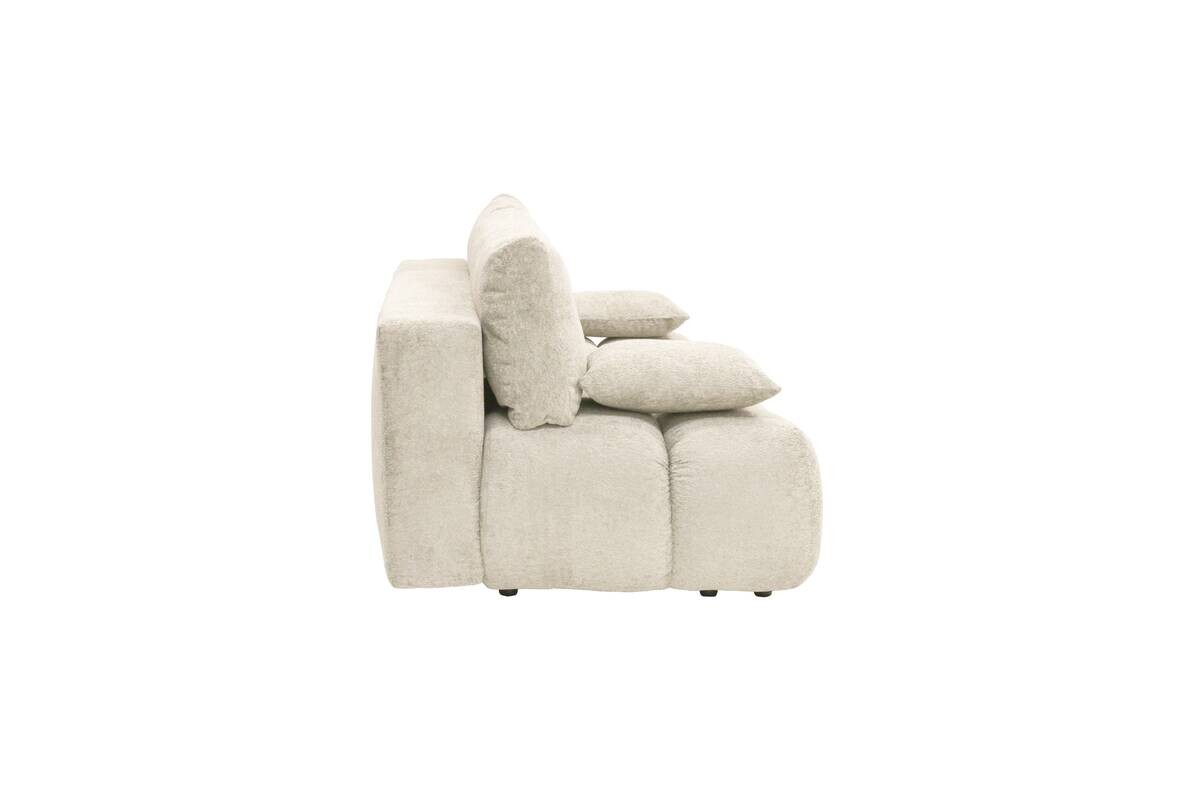 Schlafsofa elfenbein Polyester B/H/T: ca. 210x72x105 cm