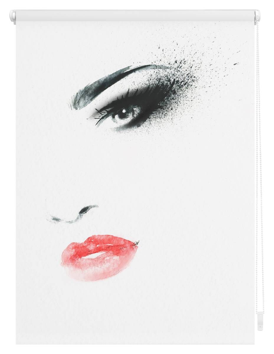 LICHTBLICK Rollo Face weiß B/L: ca. 120x150 cm