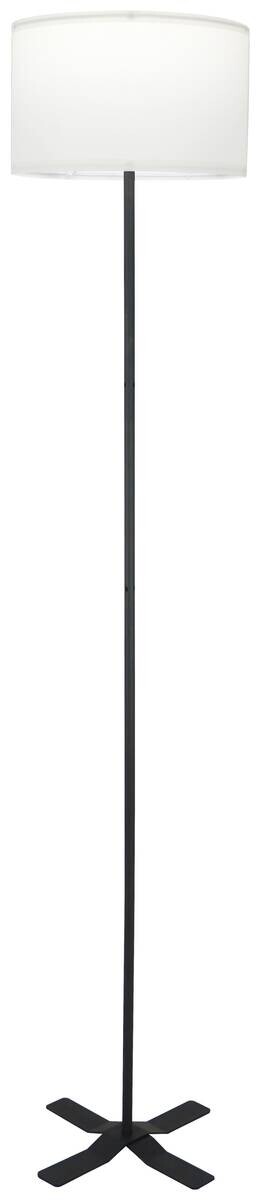 POCOline Stehlampe Zero schwarz Kunststoff Metall H/D: ca. 143x28 cm E27 1 Brennstellen