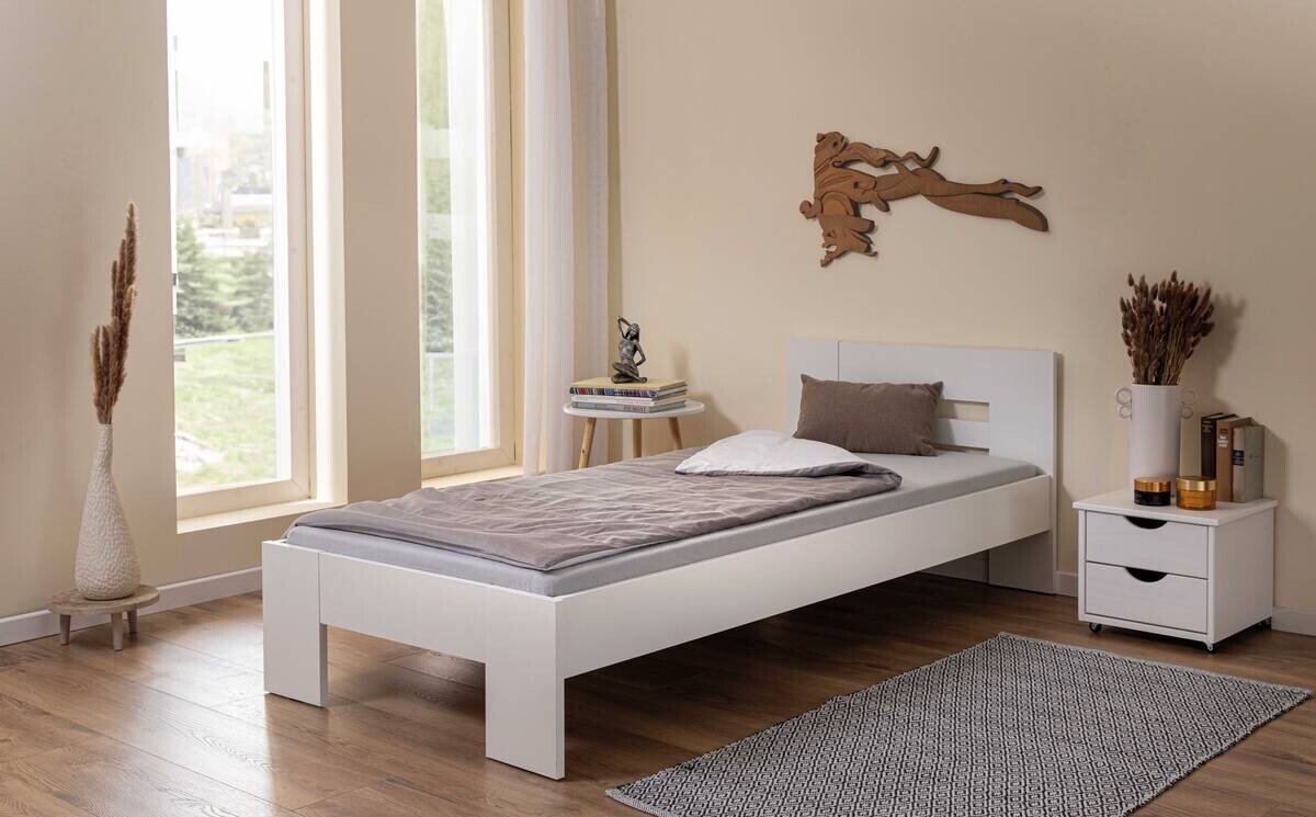 Bett Annik 90x200 weiß