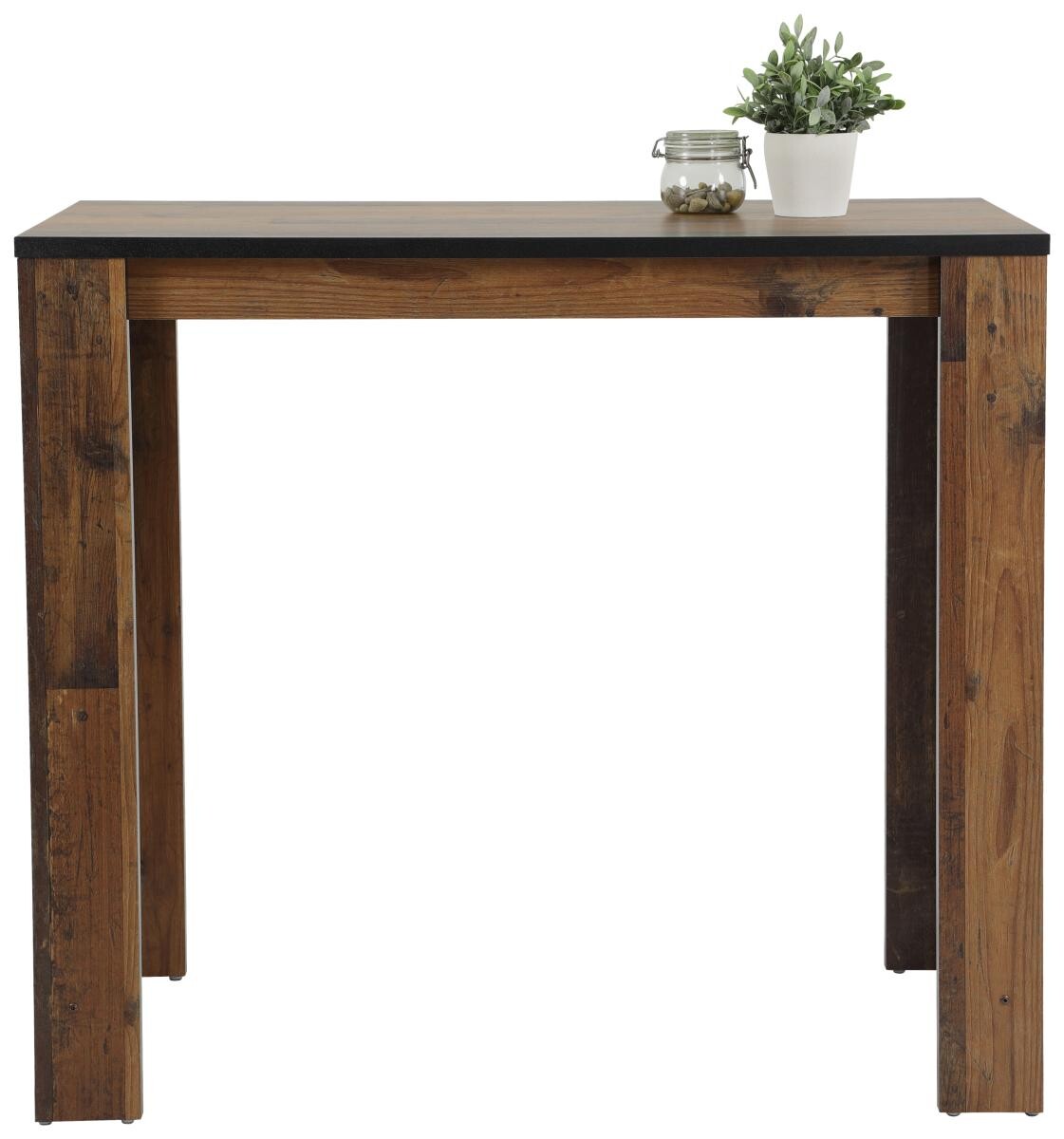 Bartisch Frieda II Eiche Old Wood Nachbildung Holzwerkstoff B/H/T: ca. 120x108x58 cm