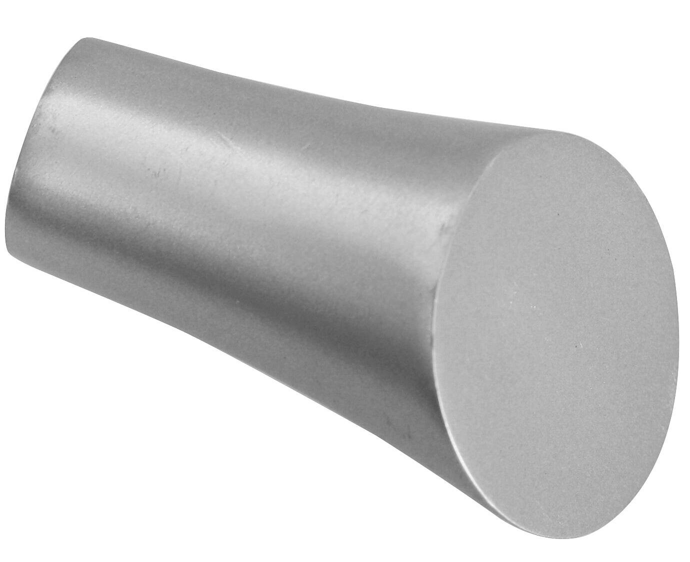 Boviva Endknopf Konus silber Metall D: ca. 2 cm