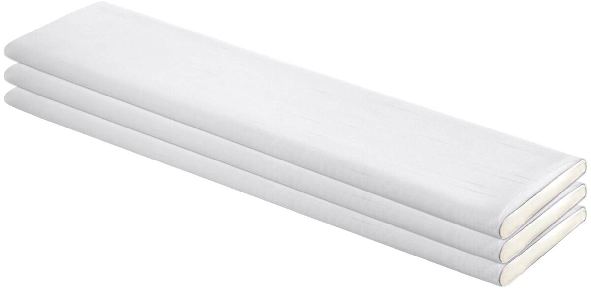 Store-Meterware weiß 100% Polyester H: ca. 260 cm