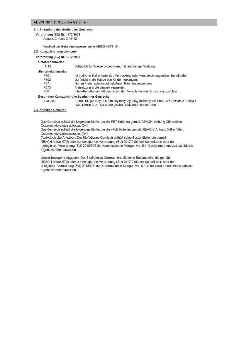 POCOline Silikon Fugendicht transparent ca. 0,31 l