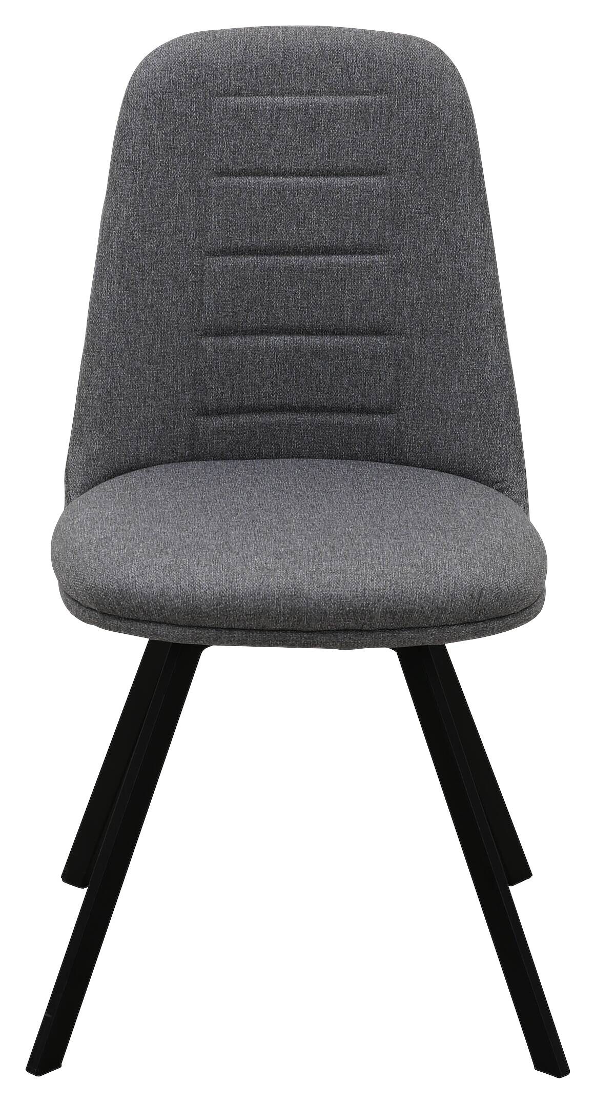 Stuhl CORA anthrazit Microfaser B/T: ca. 56,5x85 cm