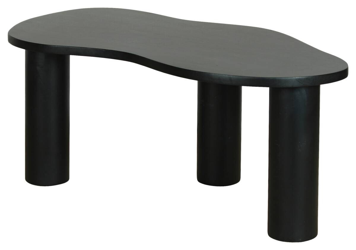 Couchtisch ETHAN schwarz B/H/T: ca. 110x45x55 cm