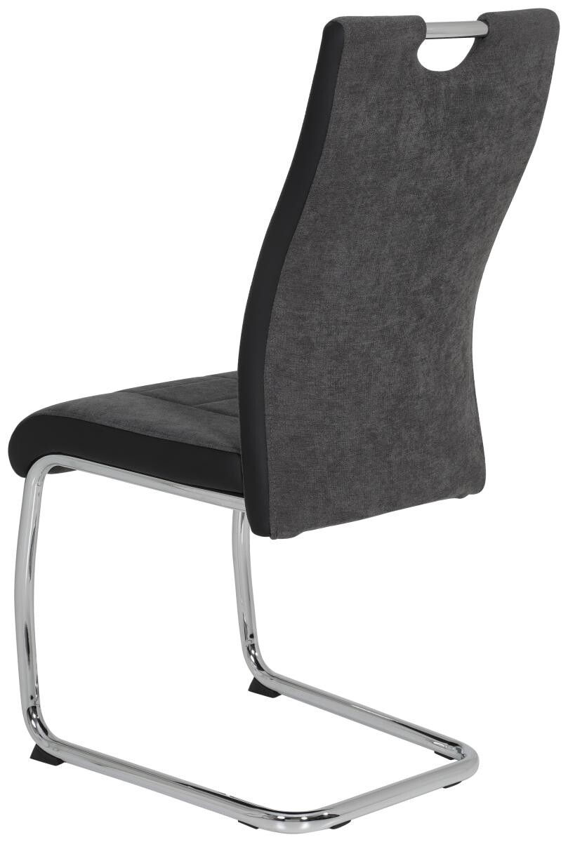 Schwingstuhl Alina S anthrazit Kunstleder B/H/T: ca. 43x98x59 cm