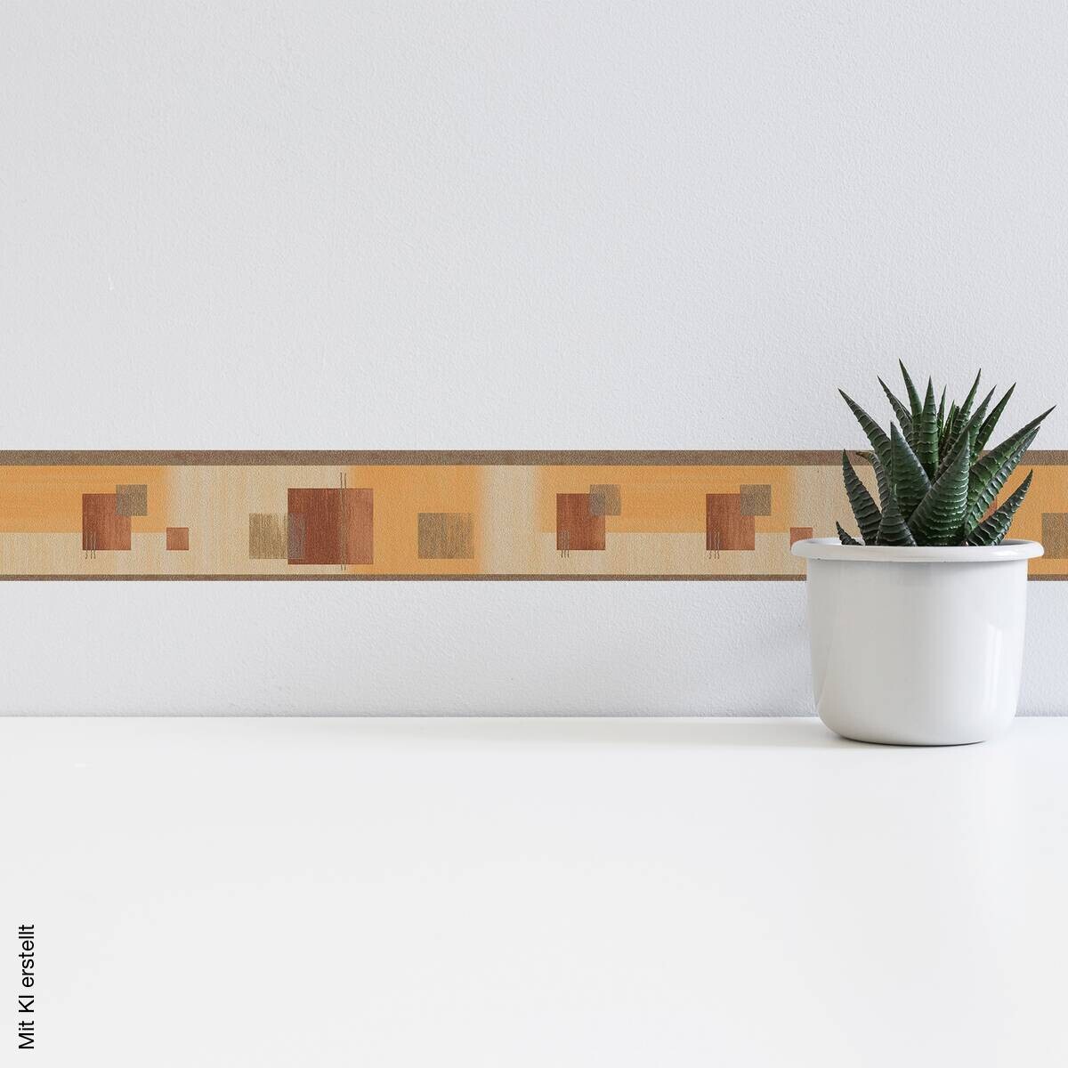 A.S.Creation Bordüre gold beige braun B/H/D: ca. 13x500x7,5 cm