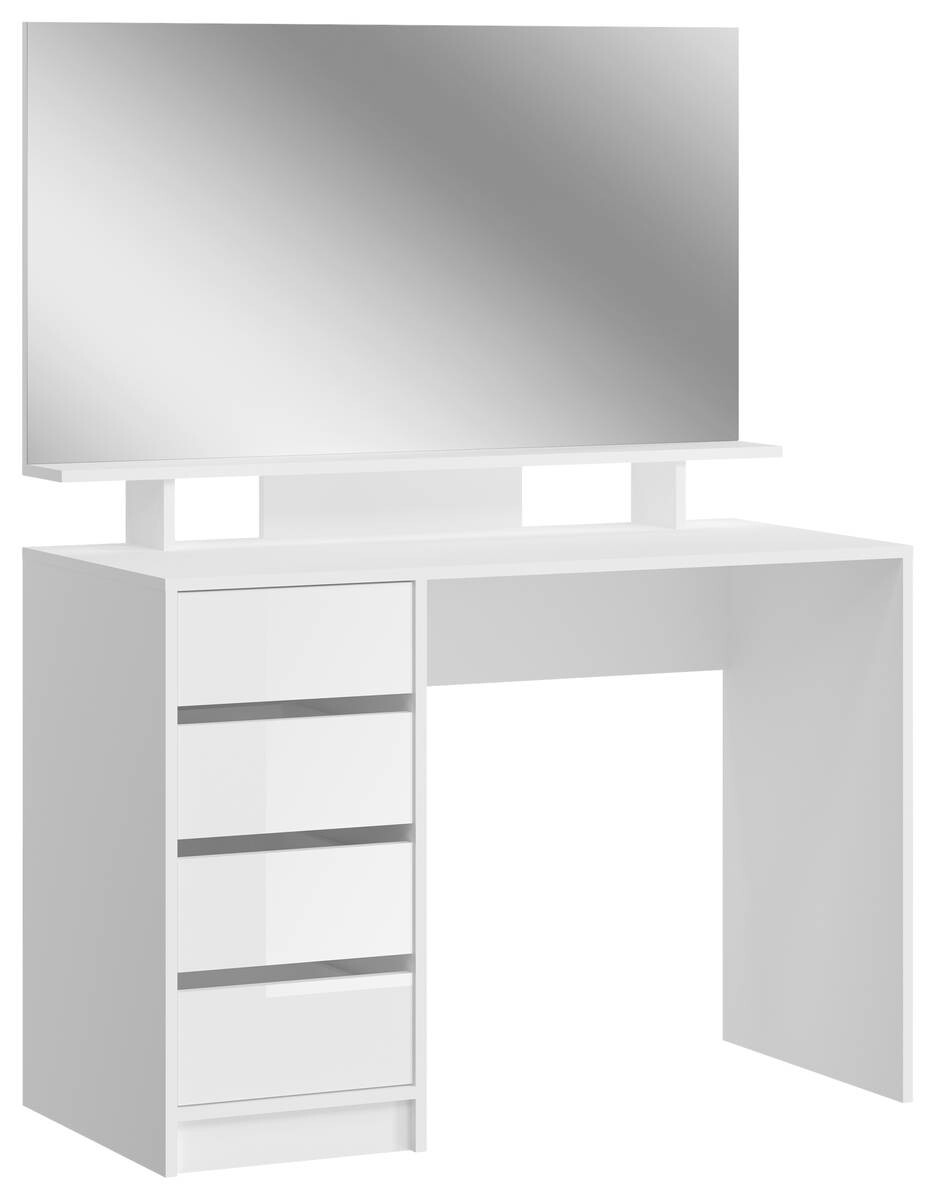 Schreibtisch Emma weiß B/H/T: ca. 110x75x48 cm
