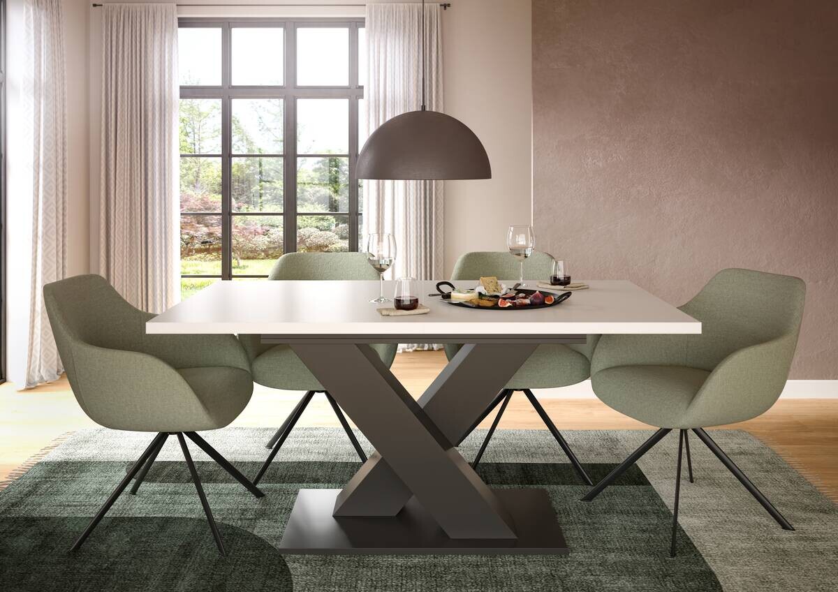 Esstisch Motion weiß B/H/T: ca. 150x76x80 cm