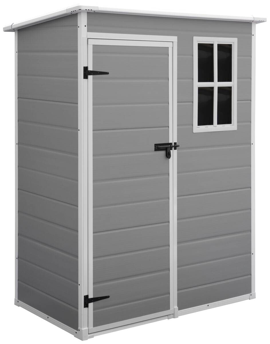 POCOline Gartenhaus Nizza grau B/H/T: ca. 152x193x92 cm