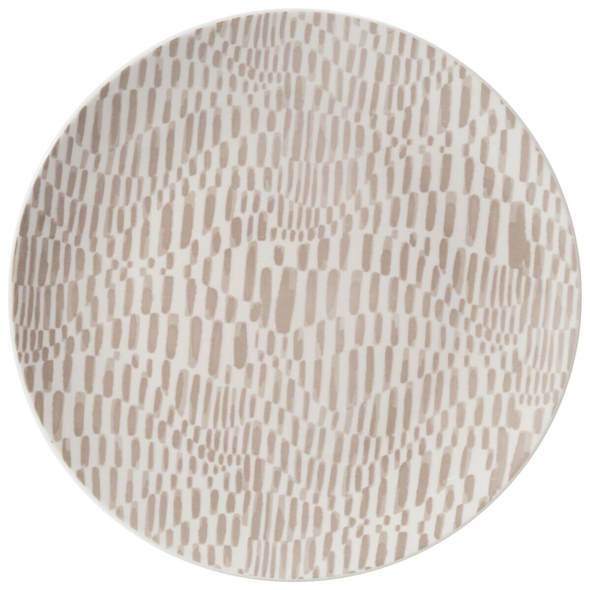 van Well Teller taupe Keramik