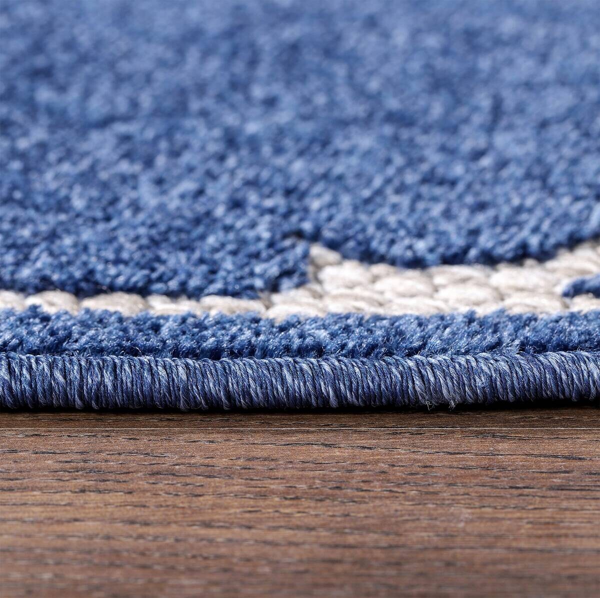 Sanat Outdoorteppich BERLIN blau B/L: ca. 120x120 cm