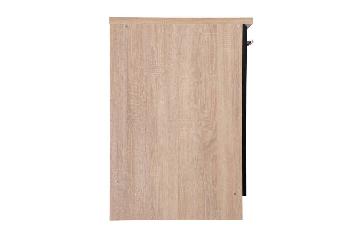 Spülenunterschrank Merle schwarz B/H/T: ca. 50x85x60 cm