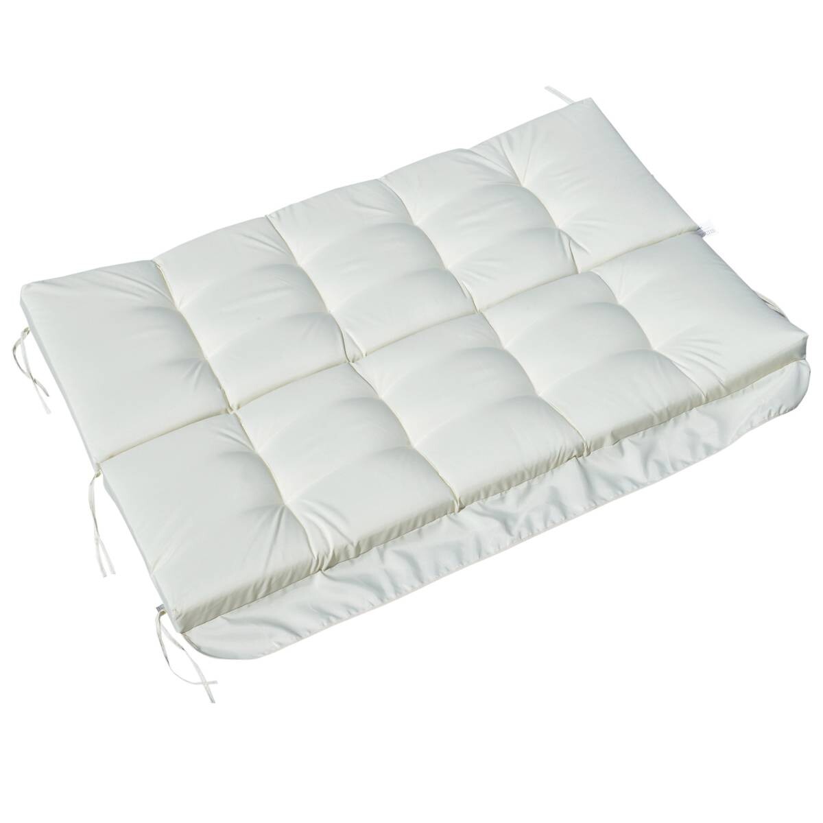 Outsunny Sitzkissen beige Polyester B/H/L: ca. 100x8x170 cm