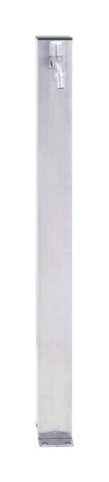 vidaXL Wassersäule silber