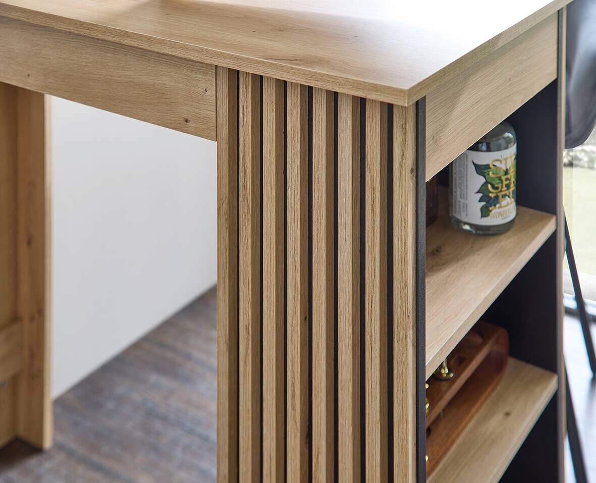 Bartisch Mojito Artisan Oak Nachbildung Melamin B/H/T: ca. 115x103x50 cm
