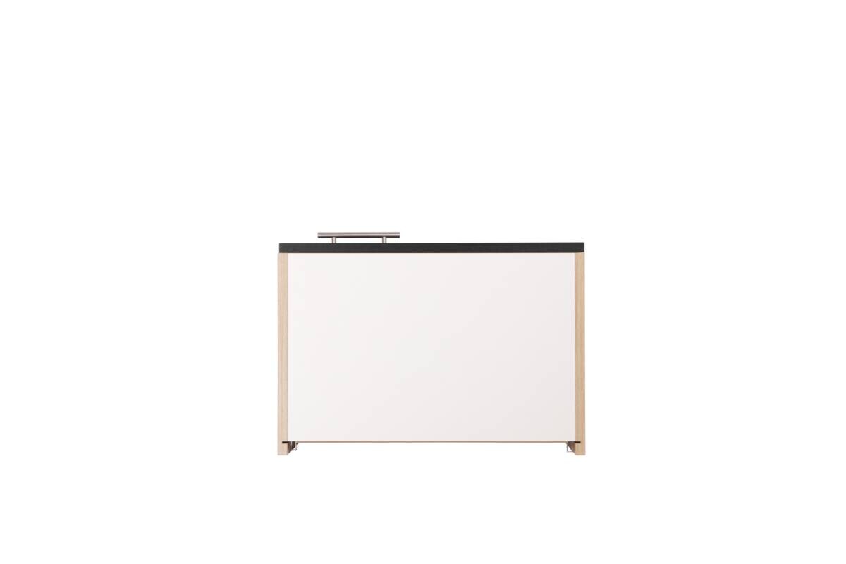 Hängeschrank Merle schwarz B/H/T: ca. 50x56x35 cm