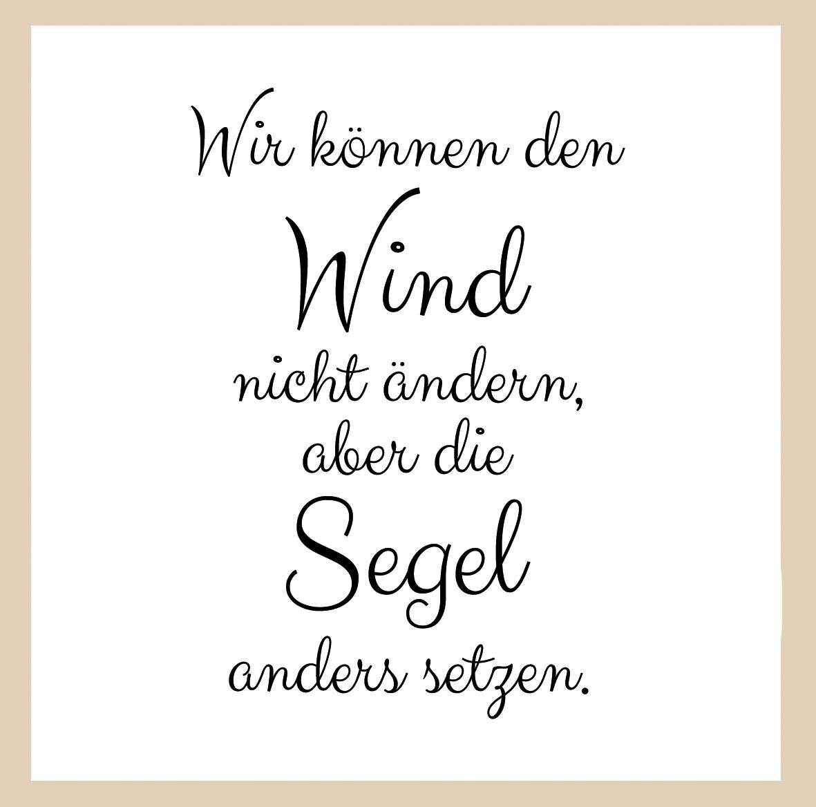 Gerahmtes Bild Spruch B/L: ca. 35x35 cm