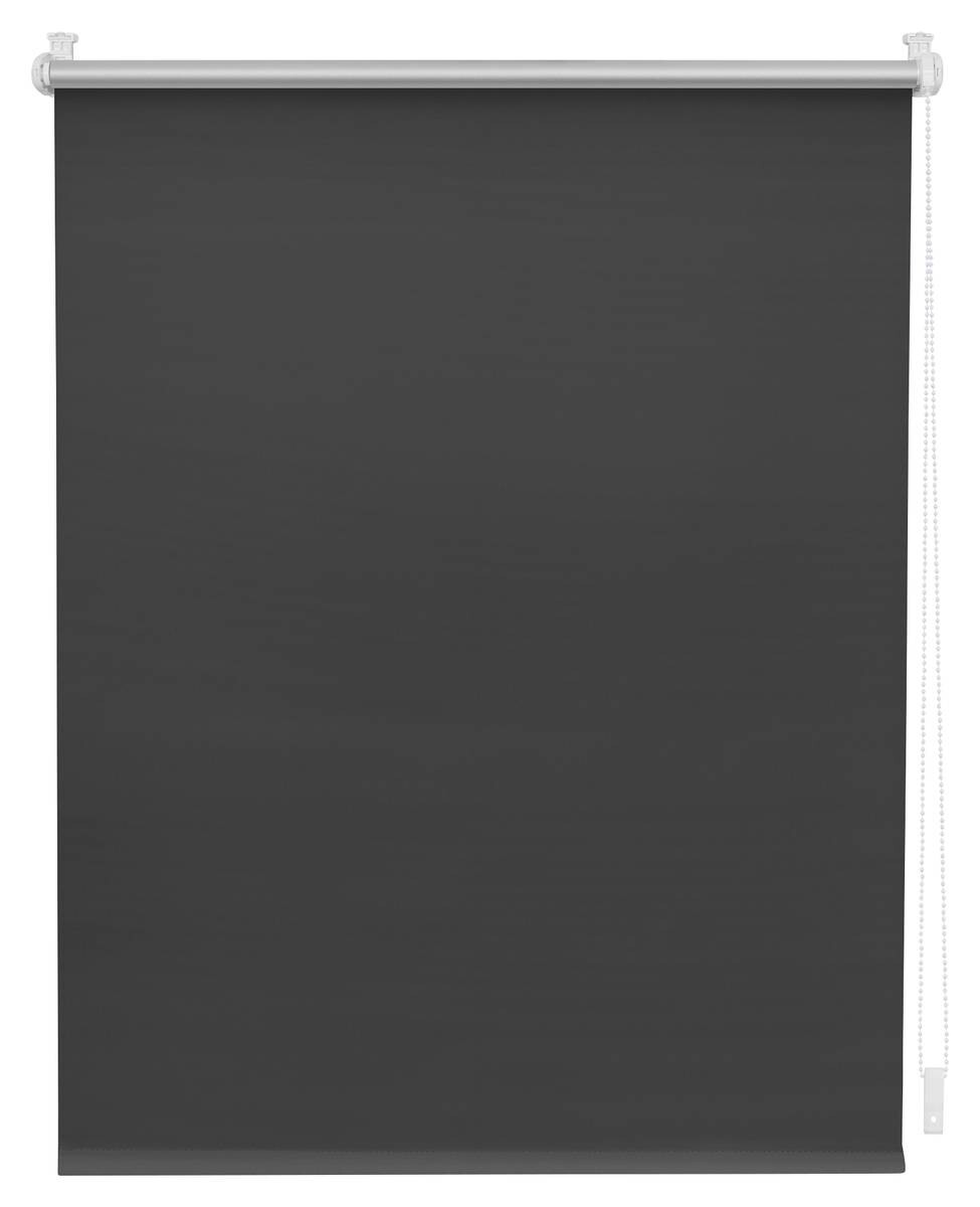 LICHTBLICK Thermo Klebe-/Klemmrollo Verdunklungsqualität anthrazit B/L: ca. 90x150 cm
