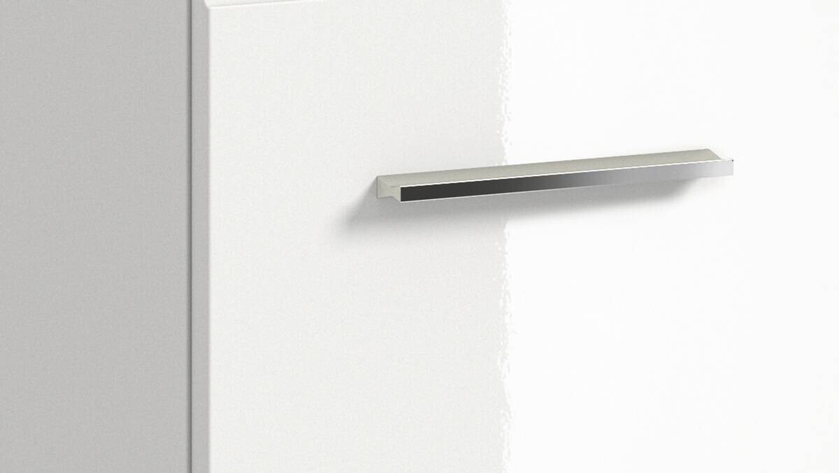 Waschplatz Ice weiß weiß Hochglanz B/H/T: ca. 60x55x46 cm