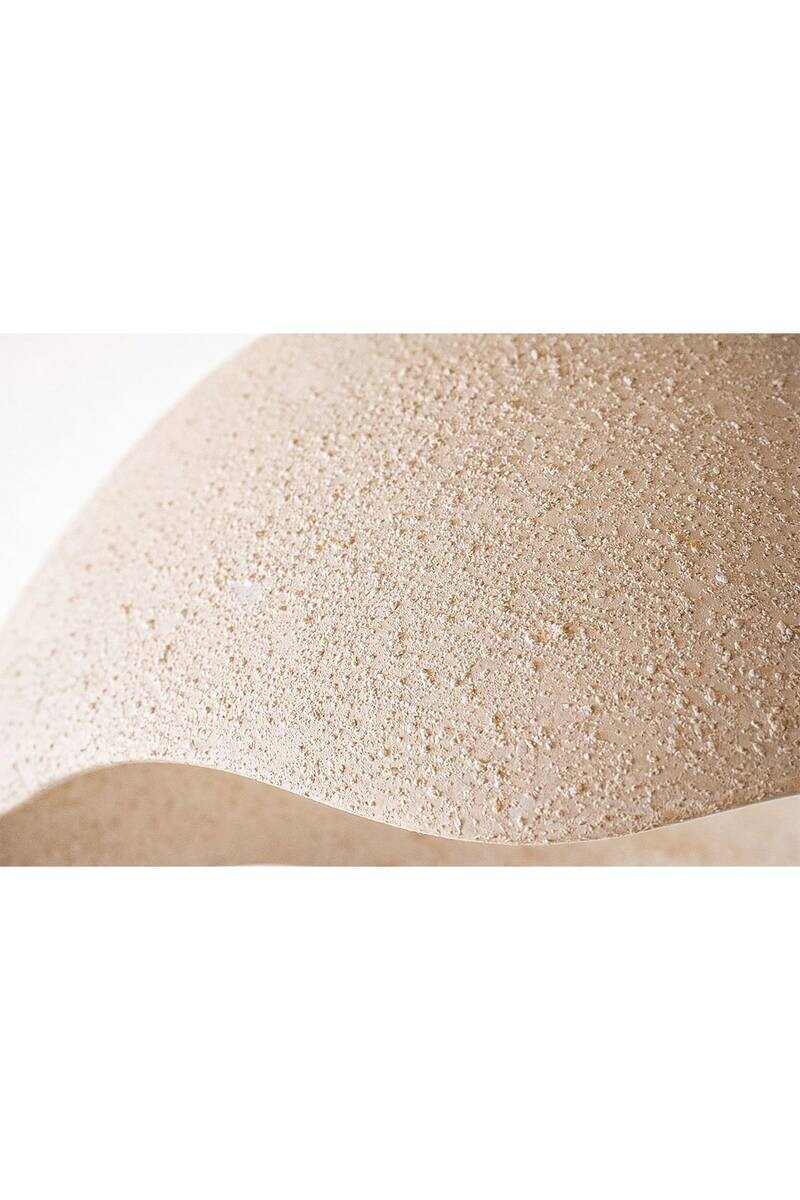 Pendelleuchte creme Metall Beton B/H/L/D: ca. 50x80x50x50 cm E27 1 Brennstellen