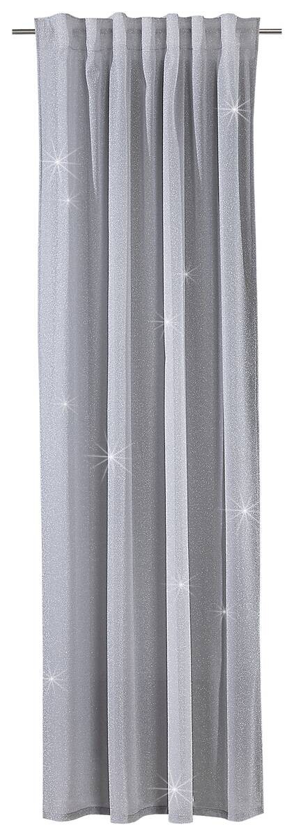 Kombivorhang Vigo silber B/L: ca. 135x245 cm