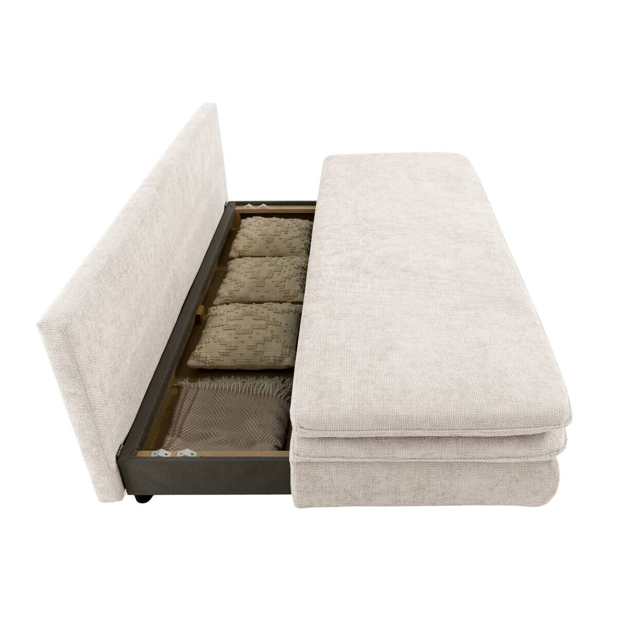 Schlafsofa pearl Microfaser B/H/T: ca. 200x89x85 cm