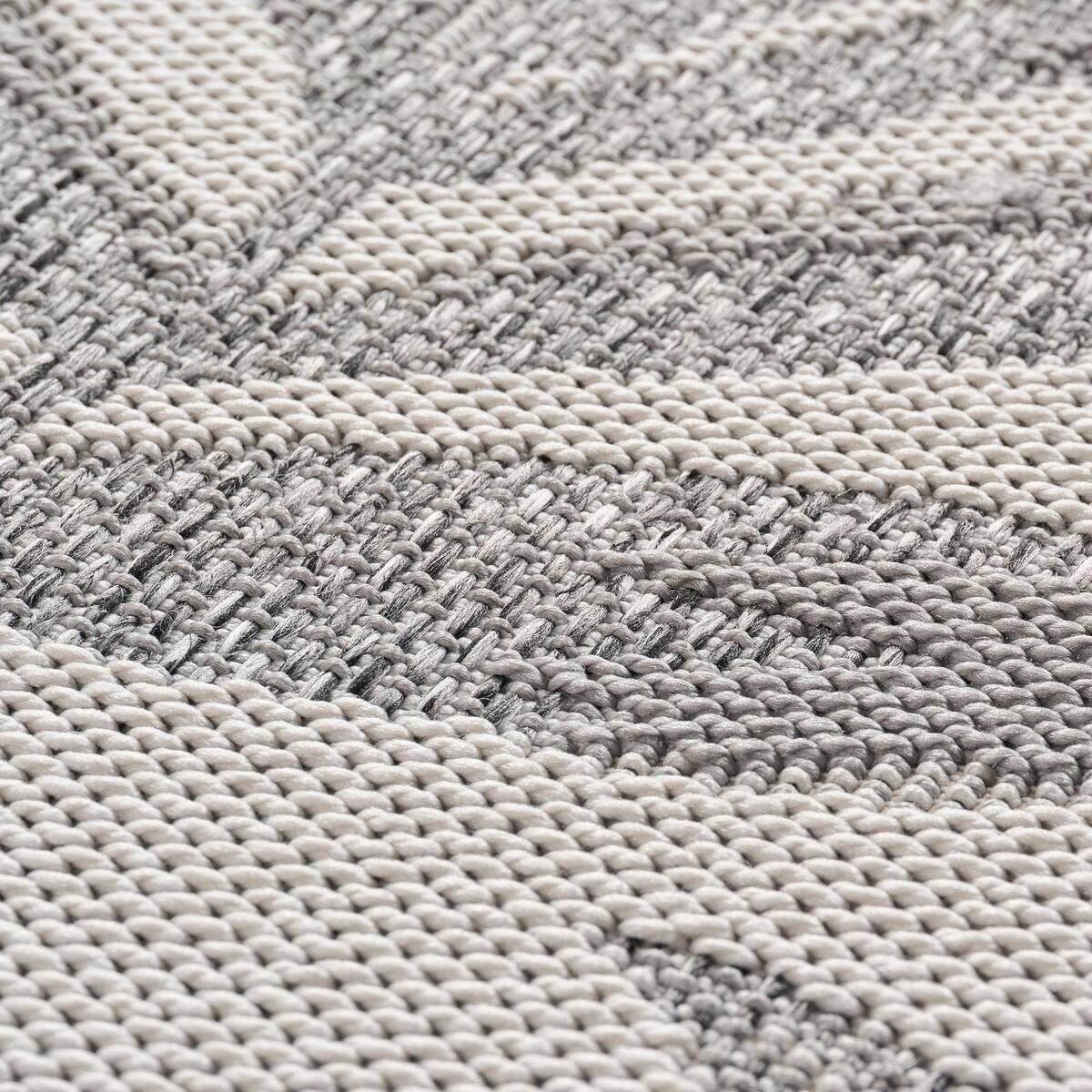 Ayyildiz Outdoorteppich DESERT grau B/L: ca. 280x370 cm