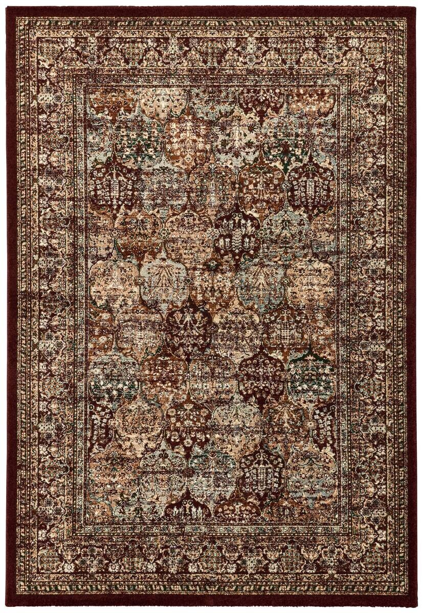 Webteppich Riviera rot B/L: ca. 200x290 cm
