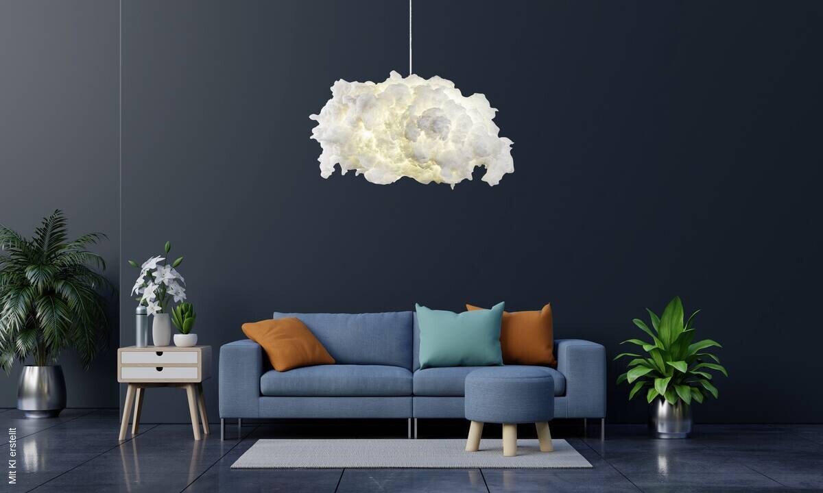 Opviq Pendelleuchte Serenity weiß B/H/T/L: ca. 60x80x45x60 cm E27 1 Brennstellen