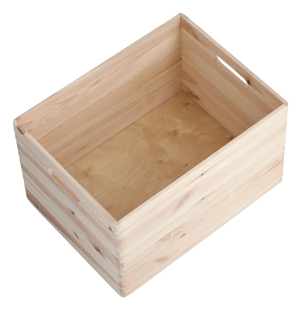 Zeller Allzweckkiste natur Kiefer B/H/L: ca. 40x24x30 cm