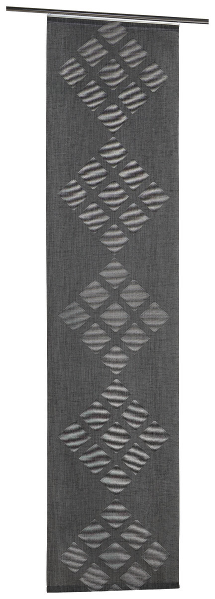 POCOline Schiebevorhang Elba grau 100% Polyester