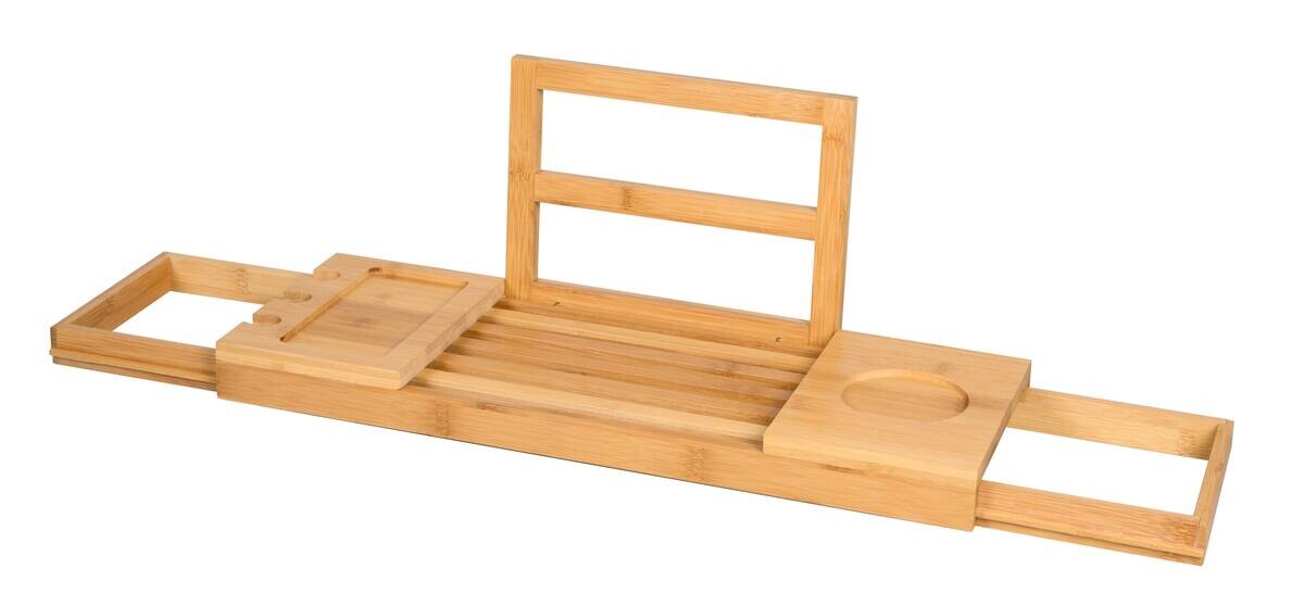 Badewannenablage natur Bambus B/L: ca. 92x18 cm