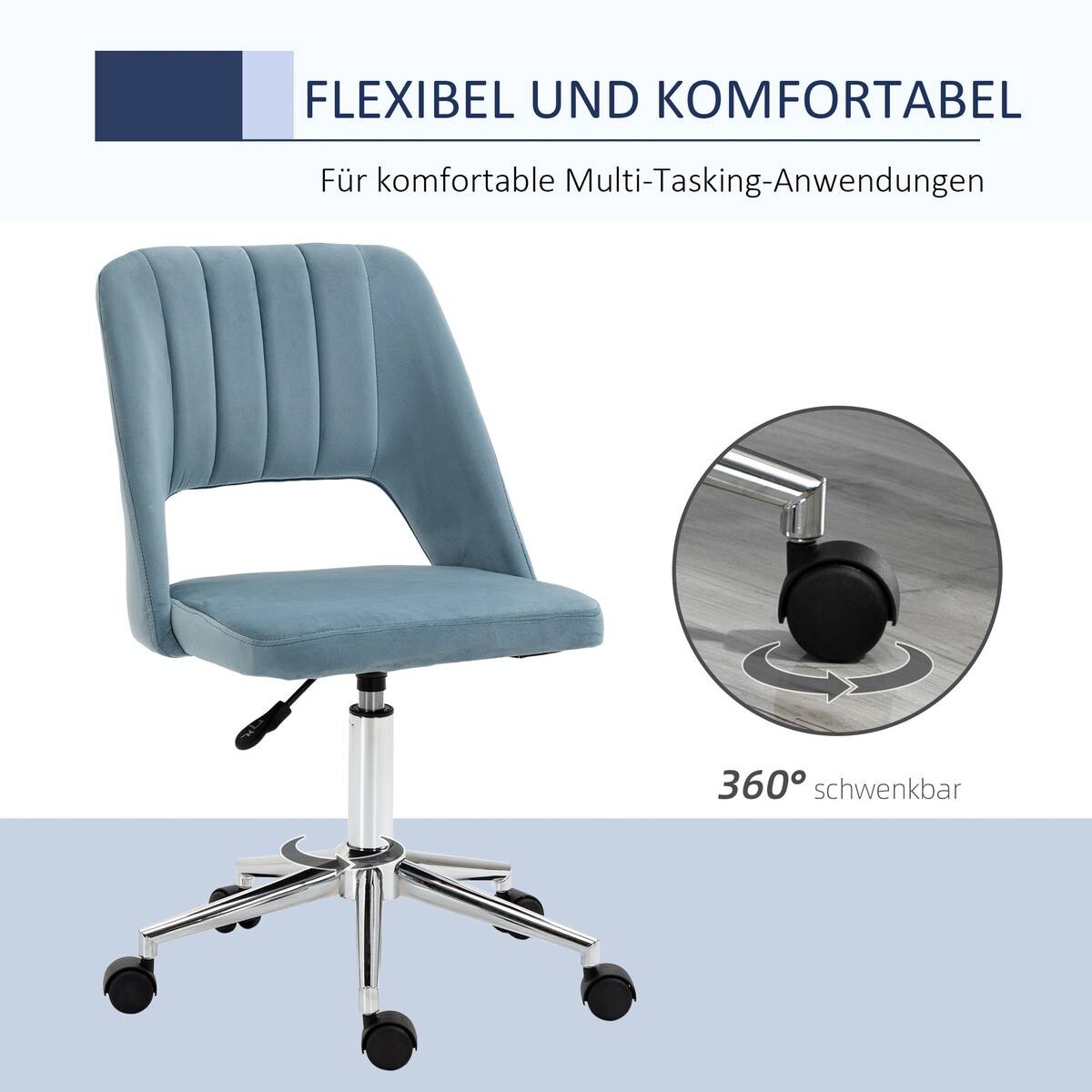 Drehstuhl 921-481 blau