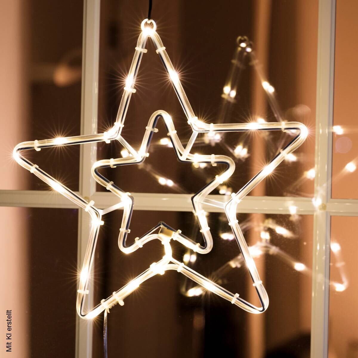 LED Lichterschlauch Stern