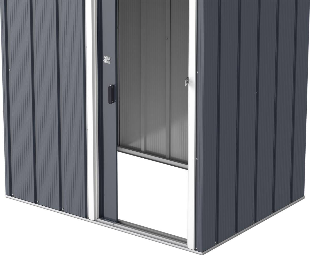 VCM Gerätehaus anthrazit B/H/L: ca. 163x182x112 cm