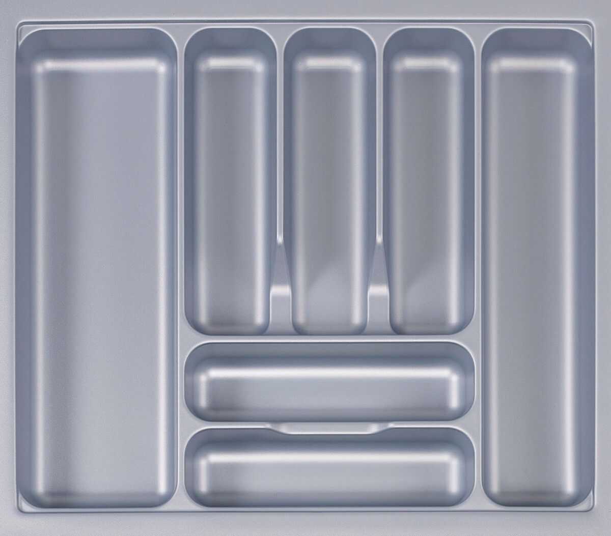 Westermann Besteckeinsatz Trend 2N 60 grau Kunststoff B/H/T: ca. 52x5,2x47,3 cm