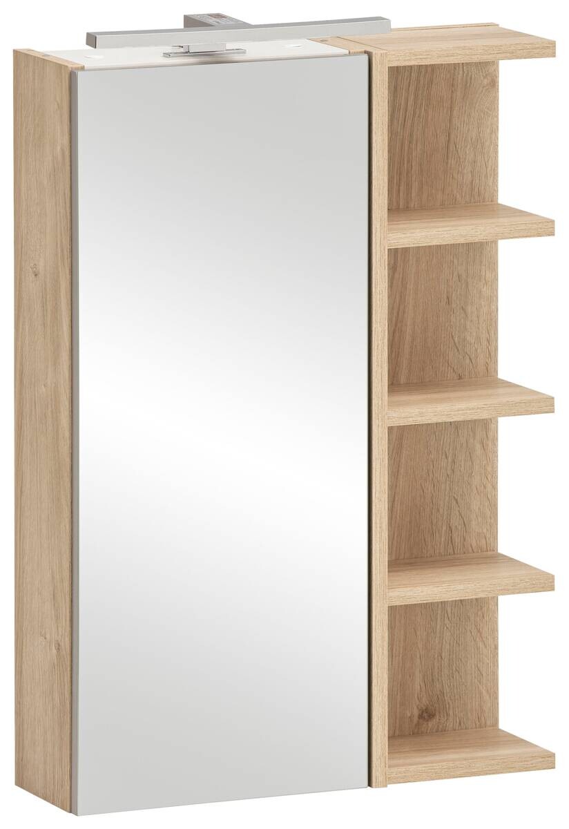Spiegelschrank Mads Eiche Nachbildung B/H/T: ca. 49,7x74,4x16 cm