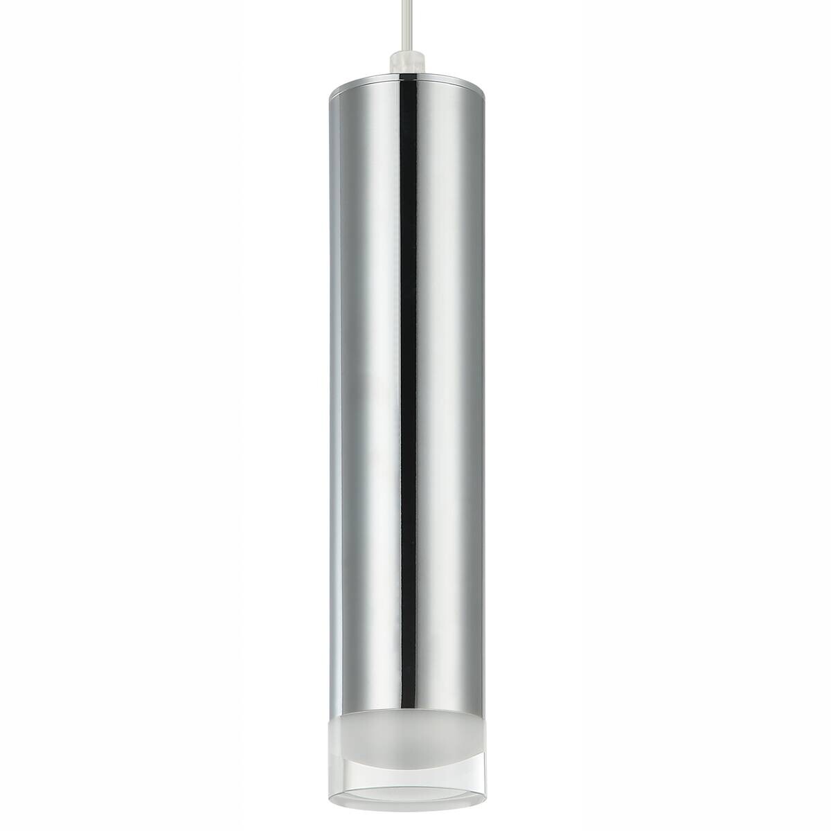 Lamkur Hängeleuchte nickel Stahl B/H/L: ca. 10x10x20 cm GU10 1 Brennstellen