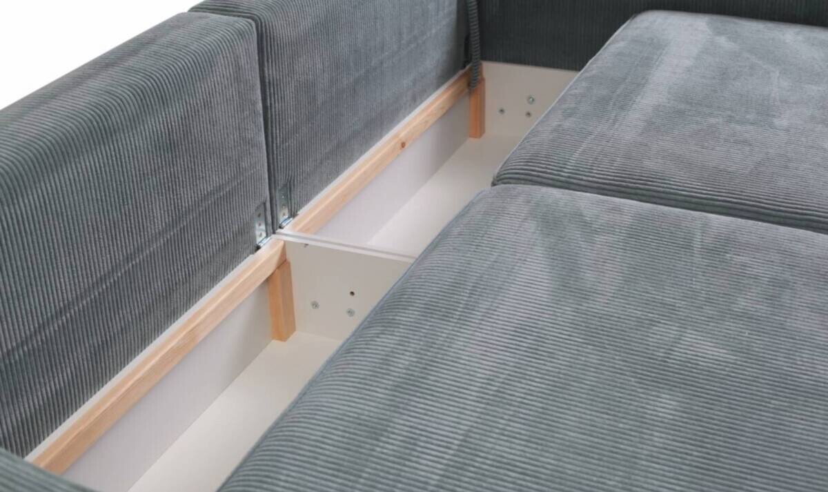 Big Sofa Evora mint Microfaser B/H/T: ca. 276x71x137 cm