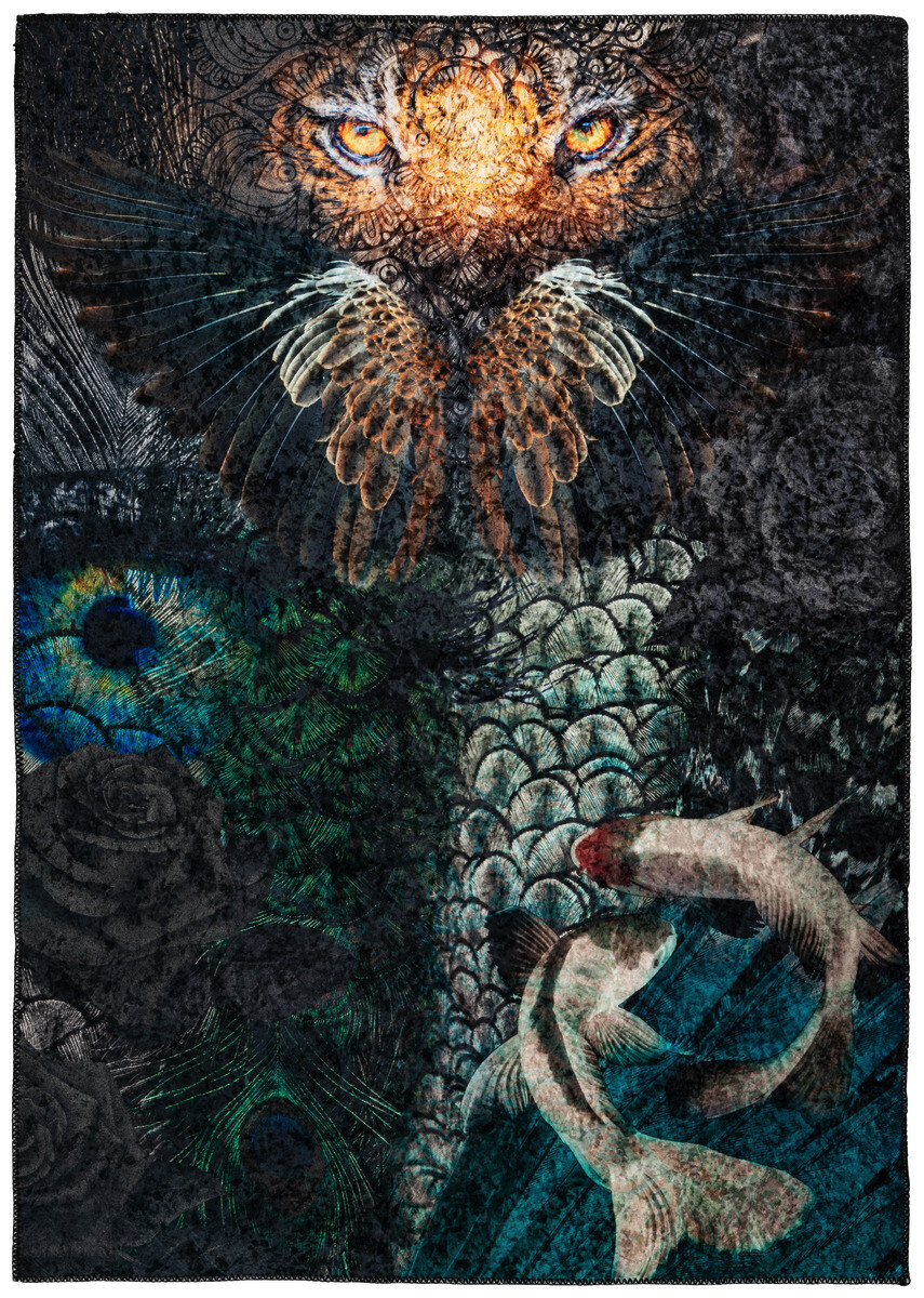 Obsession Teppich My Jungle Multi B/L: ca. 160x230 cm
