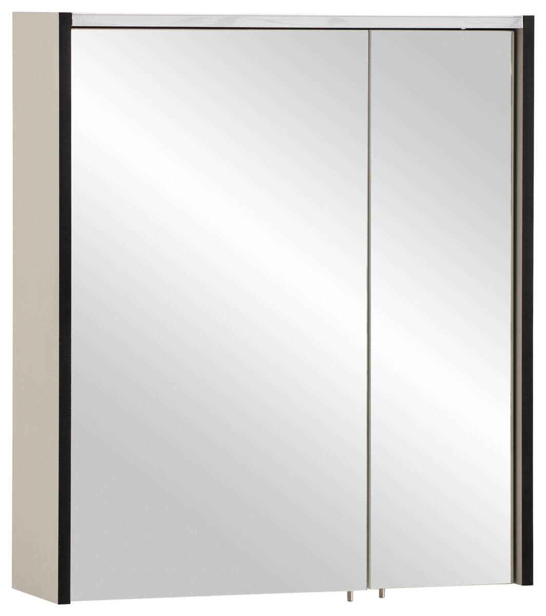 Spiegelschrank Edda creme B/H/T: ca. 63,5x72,4x17,5 cm